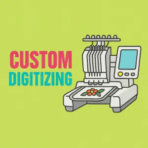 Custom Embroidery Digitizing